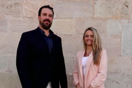 Jorge Alarcón y Carla Gascó, regidors de Borriana.