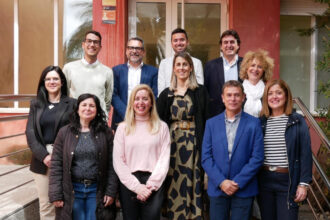 Concejales del gobierno de Crevillent de PP y Vox que acaba de romperse.