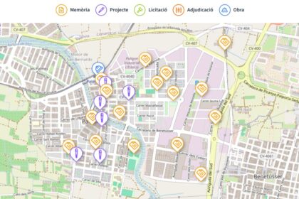 Mapa interactivo de la reconstrucción post-dana en Paiporta.
