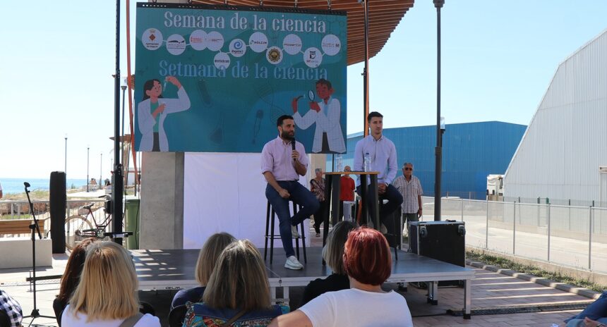 Acte de la Setmana de la Ciència de Sagunt.