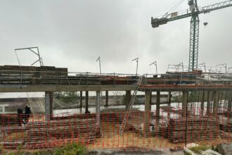 Obres del futur centre de dia de Xàtiva.