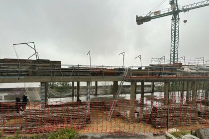 Obres del futur centre de dia de Xàtiva.