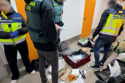 Agentes participantes en la operación.