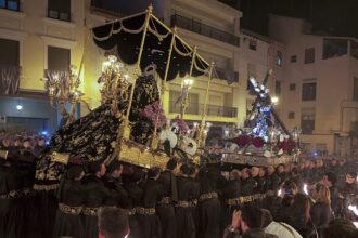Procesión del Encuentro de la Semana Santa de Sagunt.