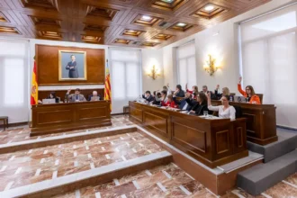 Ple municipal de Gandia.