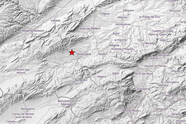 L'epicentre del terratrèmol s'ha situat a Ontinyent.