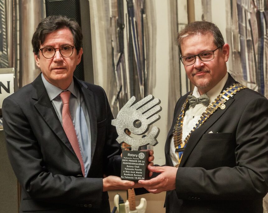 JM Benlloch y M Correal Premio Rotary