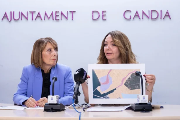 Liduvina Gil i Maite Alonso.