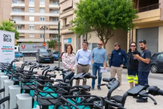 Ontinyent ha presentat el nou servei d'Ontibici.