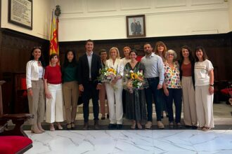 Acto celebrado en el Ayuntamiento de Sagunt.