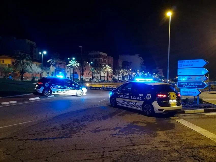 Policia Local de Sagunt.