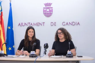 Balbina Sendra i Alícia Izquierdo.