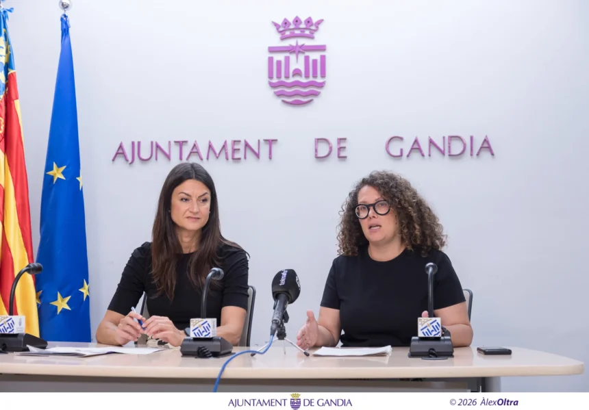 Balbina Sendra i Alícia Izquierdo.