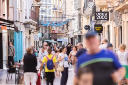 Via comercial de Gandia.