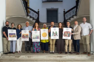Presentación de la cartelería de Requena Ciudad Española del Vino 2026.