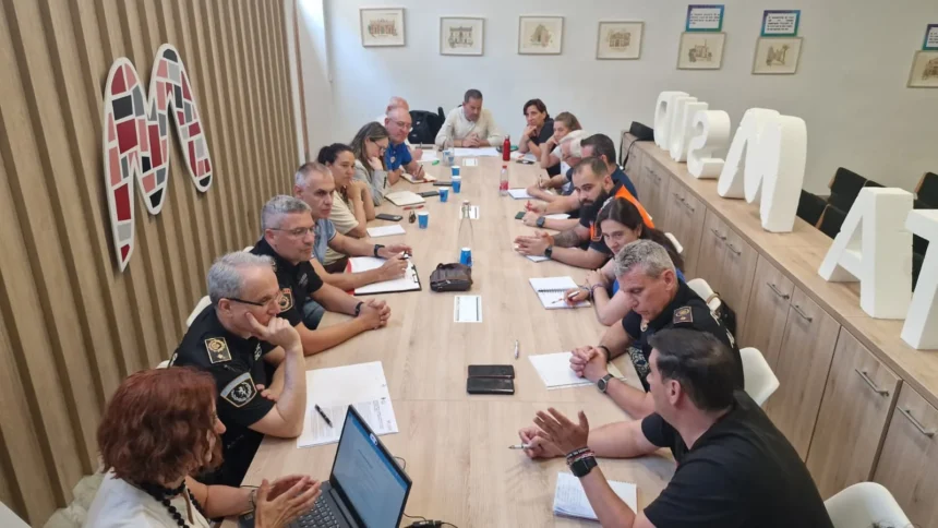 Reunión en la Mancomunitat de l'Horta Sud.
