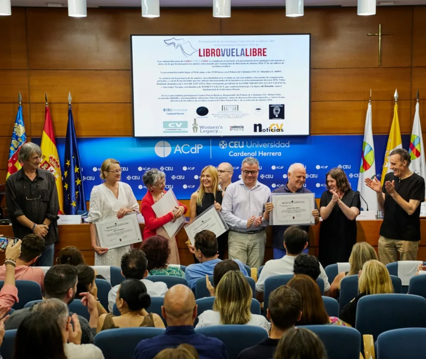 Un momento del Hermanamiento literario entre Valencia y Lituania. Foto Rafa Sulbaran