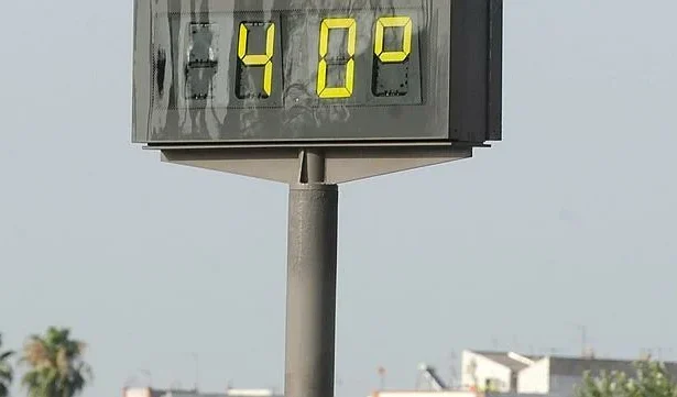 Las temperaturas superarán los 40 grados.