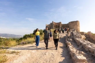 Visita oficial al Castell de Bairén.