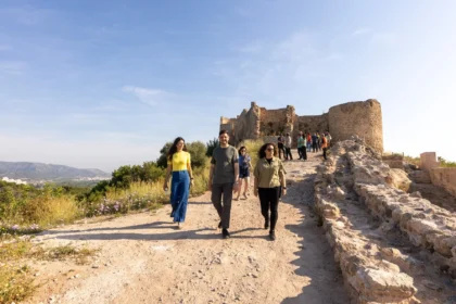 Visita oficial al Castell de Bairén.