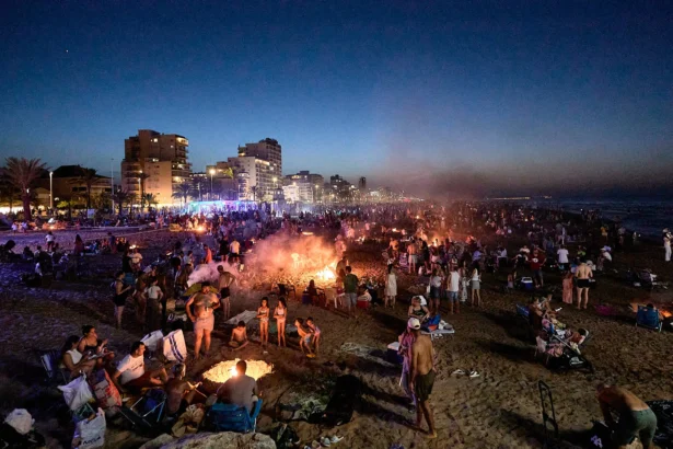 Noche de San Juan en Gandia.