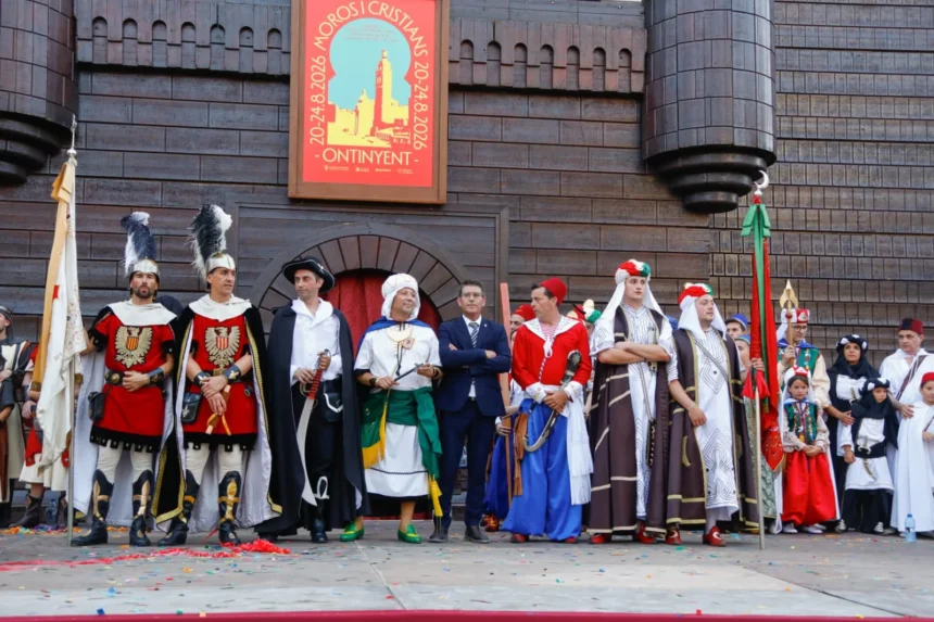 Imatge de l'acte de la Publicació de les Festes d'Ontinyent.