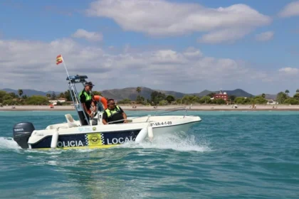 Patrulla marítima de la Policia Local de Sagunt.