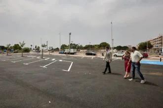 Aparcamiento en Gandía.