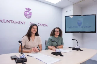 Balbina Sendra i Alícia Izquierdo.