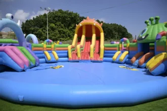 Juego acuático.