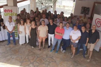 Imagen del encuentro de los alcaldes municipalistas.