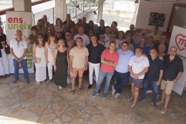 Imagen del encuentro de los alcaldes municipalistas.