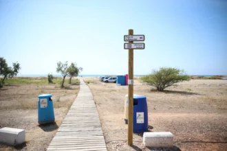 Playa de Borriana.