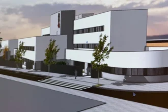 Proyecto del futuro centro de salud de Riba-roja de Túria.