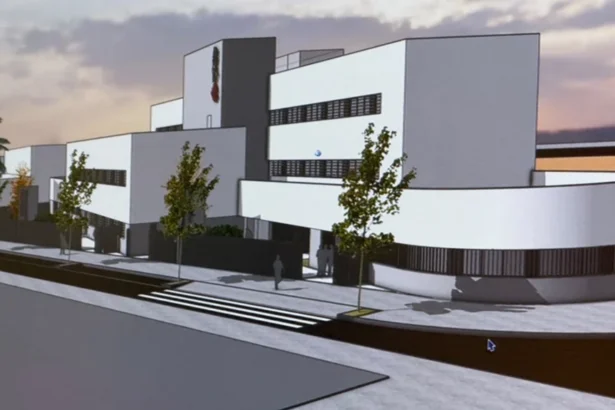 Proyecto del futuro centro de salud de Riba-roja de Túria.
