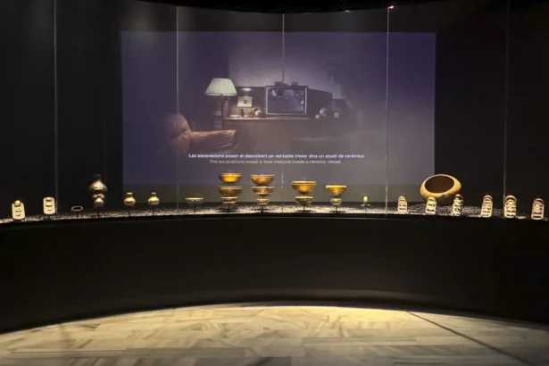 El Tesoro de Villena, expuesto en el Museo.