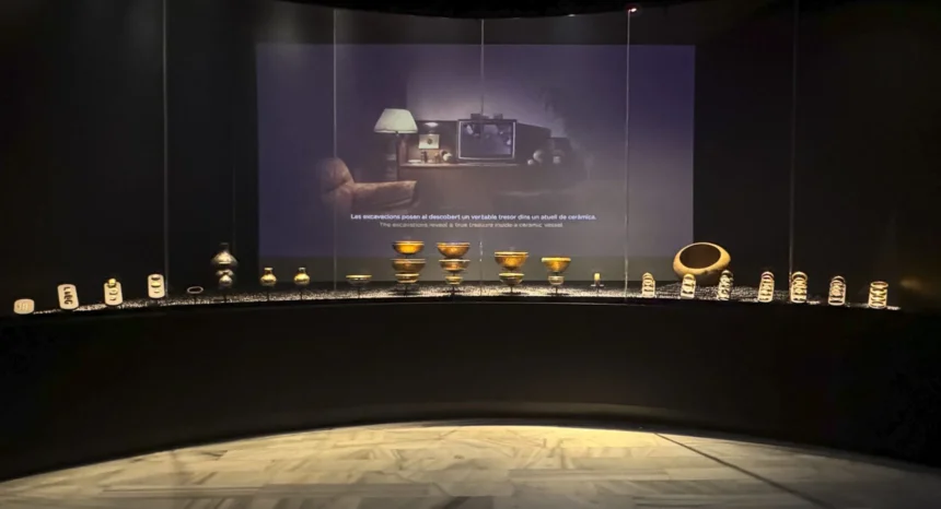 El Tesoro de Villena, expuesto en el Museo.