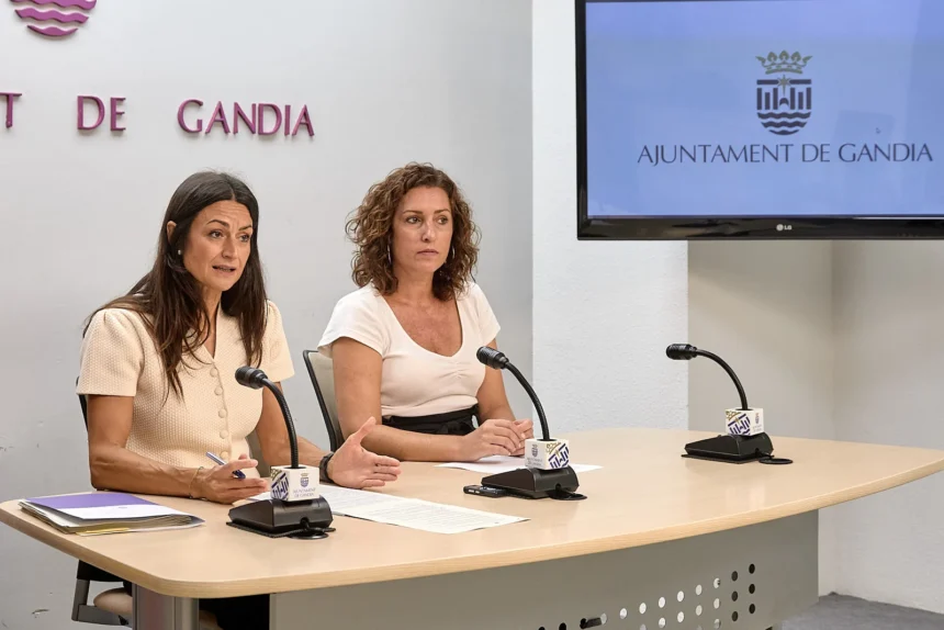 Balbina Sendra i Esther Sapena.
