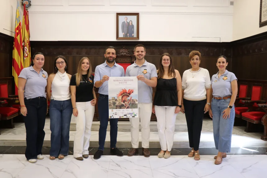 Presentació dels Moros i Cristians a Sagunt.