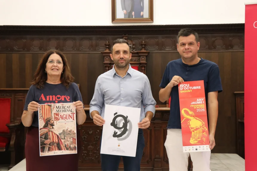 Sagunt ha presentat la programació del seu Nou d'Octubre.