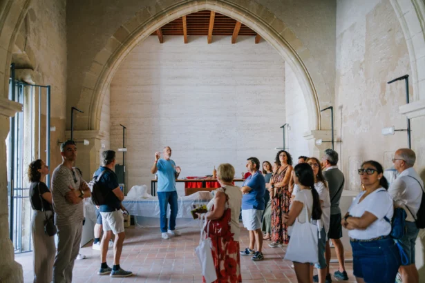 Una de les visites realitzades a Xàtiva (foto: Nastassia Tarusava).