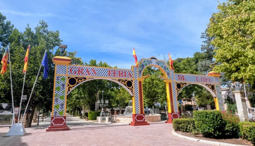 Paseo de la Alameda y Feria de Utiel.