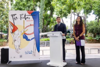 José Manuel Prieto i Balbina Sendra han presentat la programació de la Fira de Gandia.