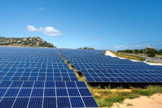 Parque solar.