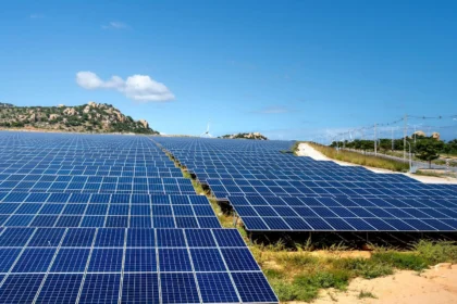 Parque solar.