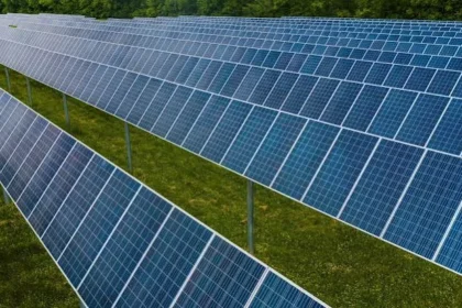 Planta fotovoltaica.