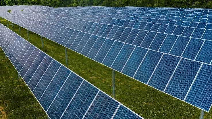 Planta fotovoltaica.