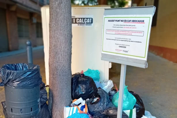 Residus abocats de forma incontrolada a Ontinyent.