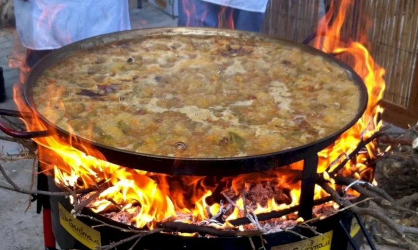 Paella del concurs de Sueca.