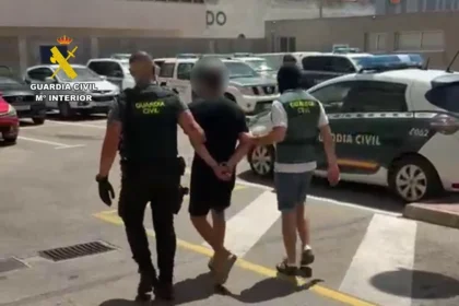 Uno de los detenidos en Torrevieja.